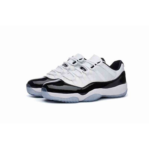 

11 low concord basketball shoes mens and womens black white 11s sneakers.{category}
