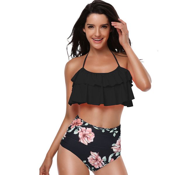 

new hi swimsuit bikini fish 2020, White;black