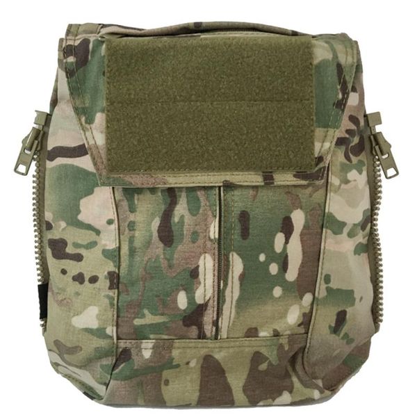 

outdoor bags avs/jpc2 tactical vest zipper backbag molle 2.0 rear panel sundry bag