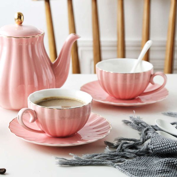 

ceramic coffee cup saucers with spoon bone china tea cup set decoration with liquid gold coffee cup and saucer