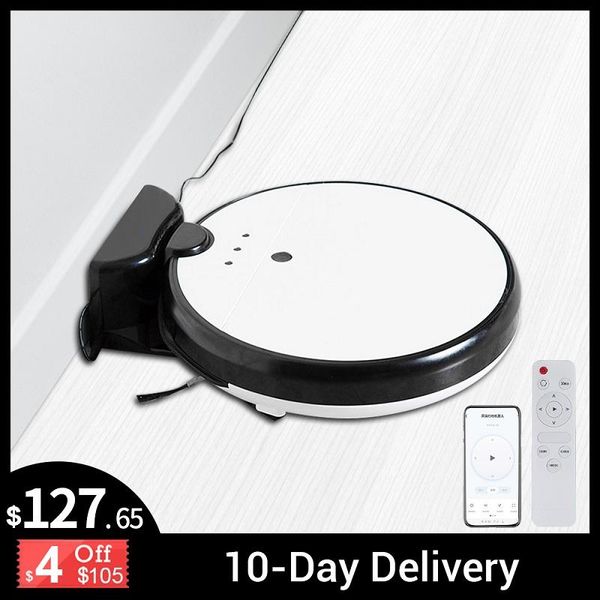 

vacuum cleaners sweeping robot cleaner app remote control auto recharge u-shape planning low noise 2200mah anti-drop one-click start