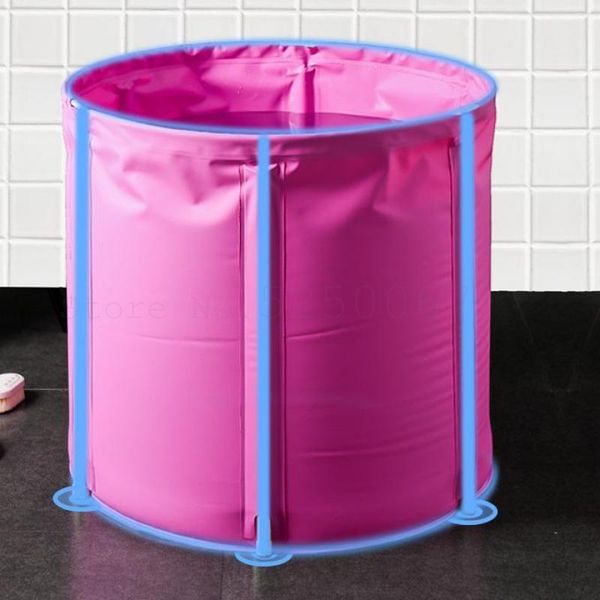 

bathing tubs & seats bath barrel adults can fold household bathtub large and thick sweat vaporizer