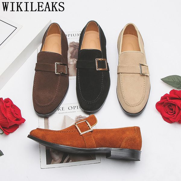 

coiffeur formal shoes men office wedding shoes men classic loafers men dress shoes leather sepatu slip on pria zapatos de hombre, Black