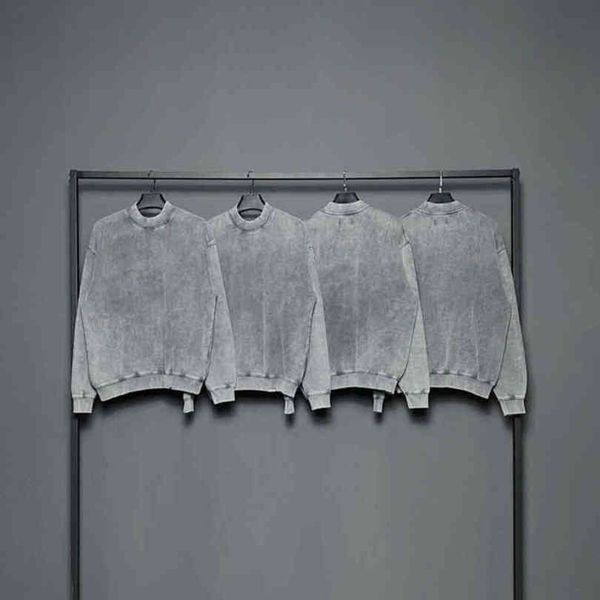 

hip hop brand representatives wash style y2k oversized hoodie men's shirts sweaters women's clothing, Black