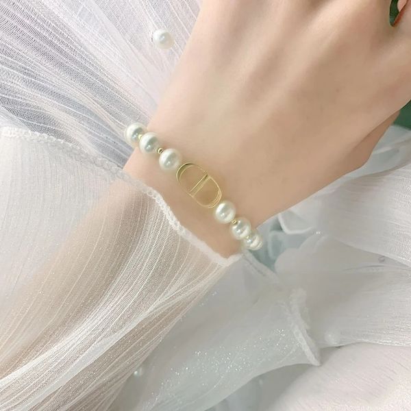 

pearl necklace women's network red blogger's bracelet fashion choker clavicle chain fashion sale, Silver