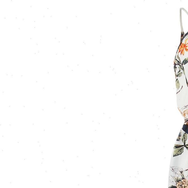 

womens sleeveless fashion jumpsuit printing color casual v neck strap jumpsuit sueter vestido drop shipping good quality, Black;white