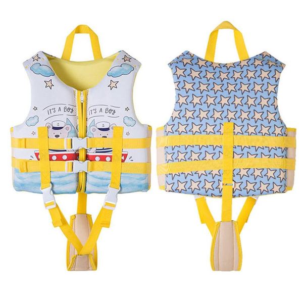 

life vest & buoy water sports kids floating girls jacket boy swimsuit sunscreen power swimming baby safety