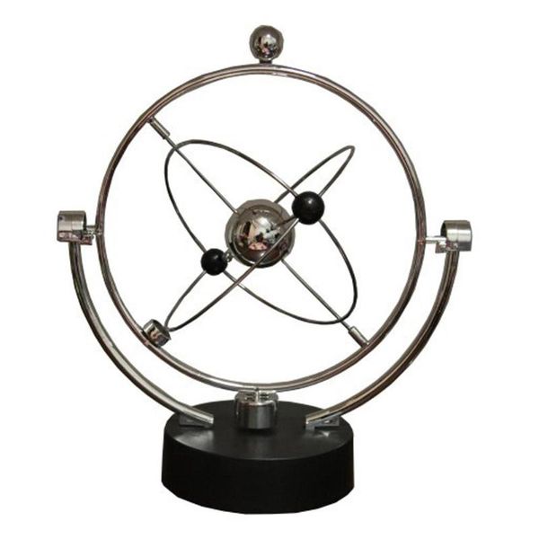 

decorative objects & figurines kinetic orbital revolving gadget perpetual motion desk art toy office decor
