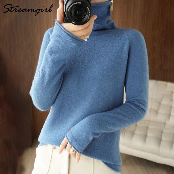 

women's sweaters turtleneck autumn pullovers ladies knit sweater women jumper winter clothes, White;black