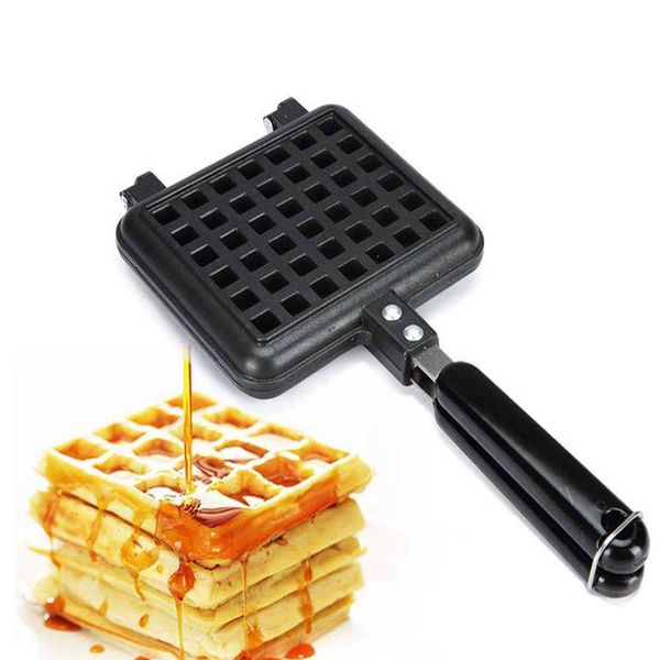 

baking moulds kitchen non-stick waffles maker machine waffle mold gas pan bubble egg cake oven breakfast