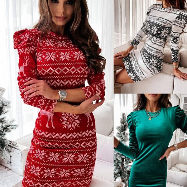

women slim floral printed round neck long sleeve bodycon short pencil dress ladies spring party cocktail wedding dress, Black;gray