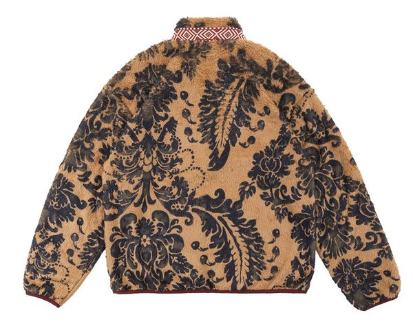 

new 2021 fw kanye keep warm tiger pattern kapital jacket men women lamb wool streetwear jackets embroidery ig87 erdw, White;black