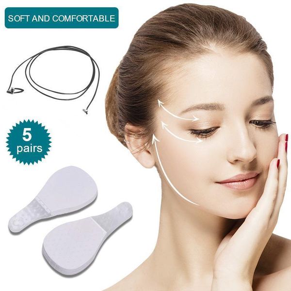 

party favor 10pcs/set invisible thin face stickers v-shape facial line wrinkle sagging skinface lift up fast chin adhesive tape