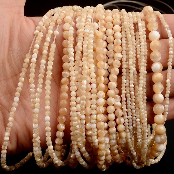 

other small round trochus natural mother of shell beads stone pearl mopbeads 2mm 3mm 4mm 6mm for jewelry making diy bracelet necklace