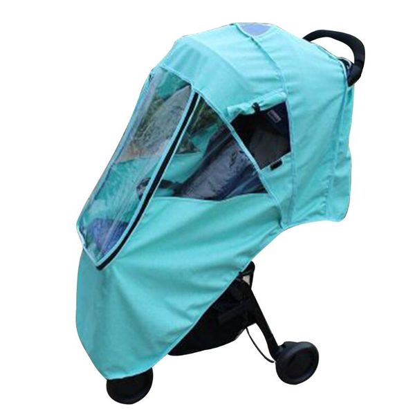 

stroller parts & accessories rain cover universal protection zipper warm storage pockets windproof baby strollers linen pushchair winter
