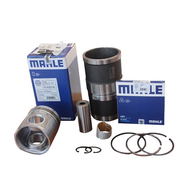 

cylinder liner kit for komatsu excavator pc300-7 pc350-7 diesel engine 6d114 6ct8.3 genuine part mahle piston pin ring assy 6742-01-5159