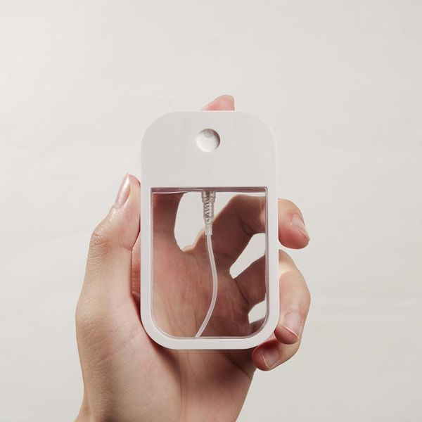 

38ml plastic portable perfume spray bottle moisturizing water box card type perfume spray bottle refillable