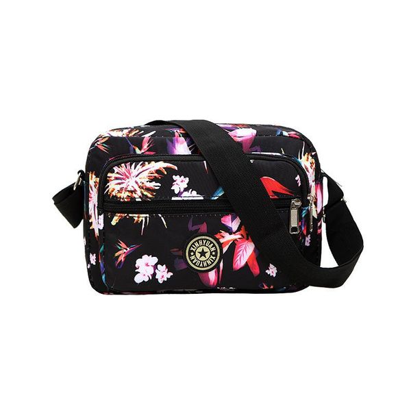 

cross body women's bag style nylon cloth messenger printing ladies shoulder