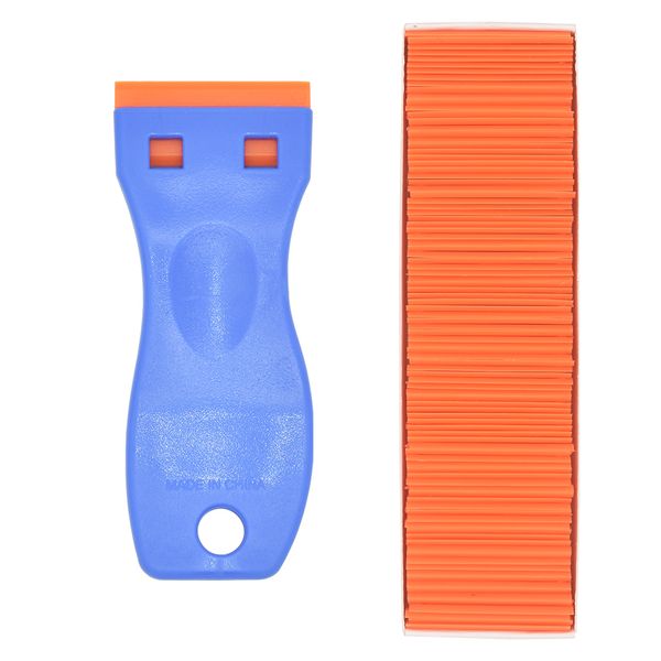 Plástico Lâmina Envoltório Etiqueta Razor Raspador De Vidro De Vidro De Vidro De Vidro Da Janela Cleaner Ferramentas Ferramenta de Removedor de Squeegee