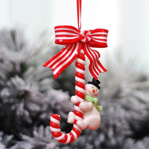 

christmas decorations 1pcs resin ornament creatives cute hanging pendants for home decor