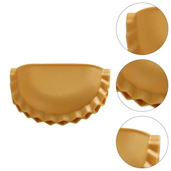 

mats & pads 2pcs silicone oven mitts practical heat resistant (yellow)