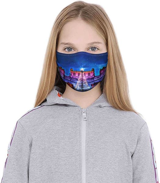 

washable cartoon cotton santa claus fashion face maskhigh quality