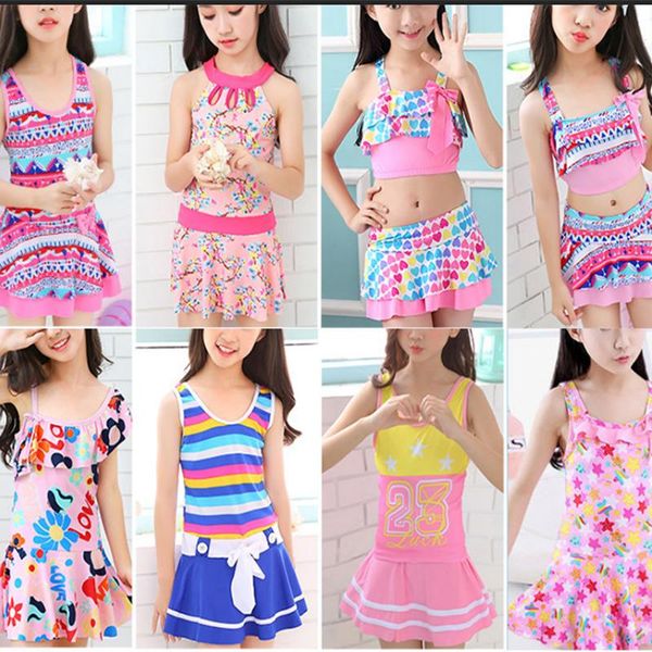 

one-pieces the children's swimsuit baby one-piece girls racing swimming training surfing girl clothing, Black