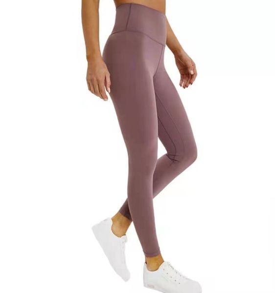 

solid color women yoga pants high waist sports gym wear leggings elastic fitness lady overall full tights workout 2130, White;red