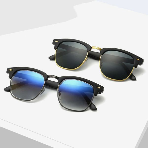 

classic retro stable quality men's and women's sunglasses real glass lens outdoor driving beach uv protection, White;black