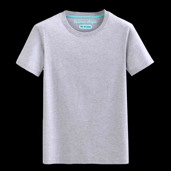 

summer kids children birthday clothing cotton short sleeve solid color white pink red blue t shirt boys girls