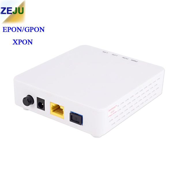 

fiber optic equipment 10pcs english version 1 port one ge epon gpon xpon ont