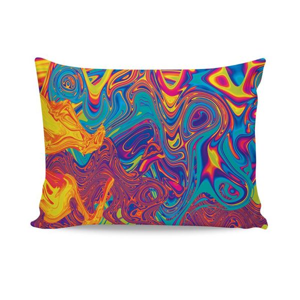 

pillow case oil spill 3d printed polyester decorative pillowcases throw cover