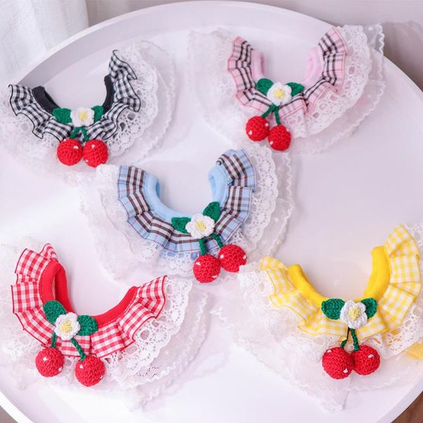 

pet collar bow dog cat bib small dog saliva towel cute pet bib