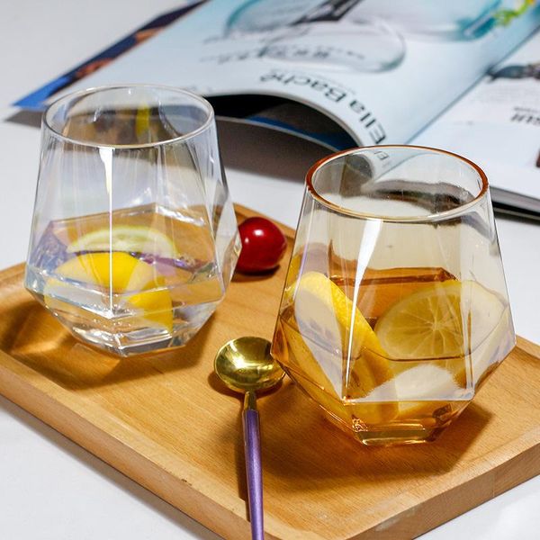 

wine glasses heat-resistant creative handmade glass colorful whiskey milk juice valentine's day anniversary gift high-end water cup