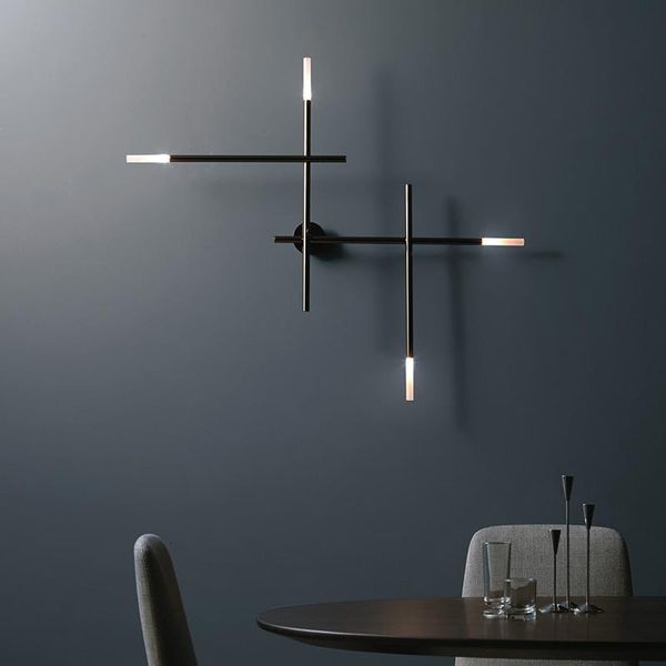 

wall lamp modern led designer lighting aluminium living bed room stairs el engineering scones