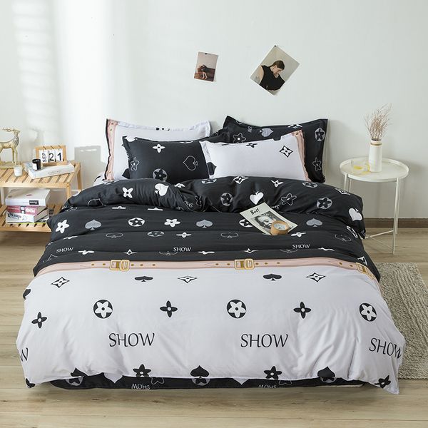 

2021 friendly aloe cotton fashion bed four dormitory three piece set