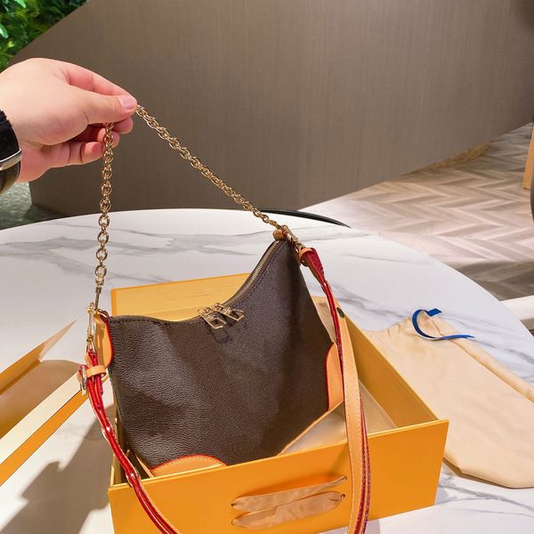 

boulogne croissant bag chain crossbody women baby 18*28cm purse 5a bag ale black khaki color