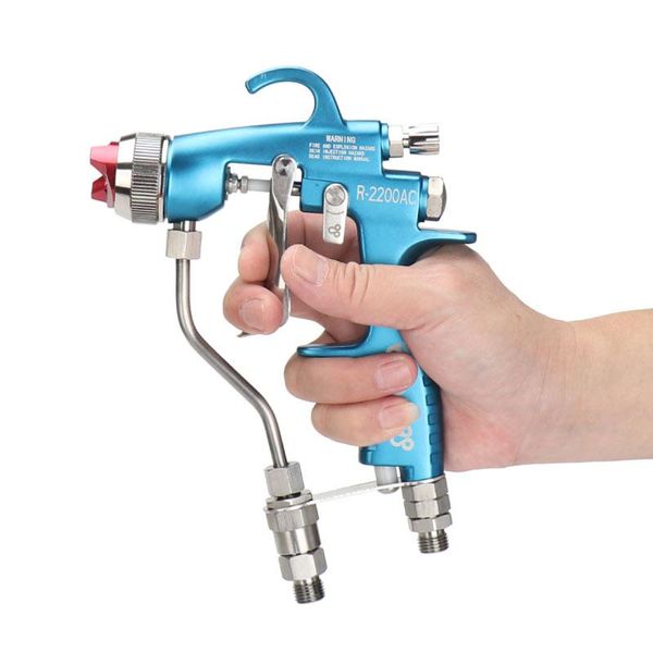 

professional spray guns prona high pressure paint gun air mix manual pistol 20mpa 2900psi fluid sprayer