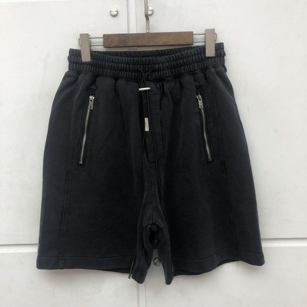 

men's shorts men women zipper pocket sequined logo represents man slightly oversize breeches represent, White;black