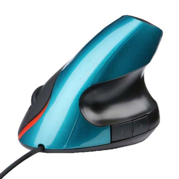 

mice x7 wired vertical mouse ergonomic computer gaming 1200 dpi wrist rest protection optical