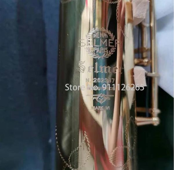 

model mark vi b flat soprano saxophone gold lacquer sax with woodwind accessories