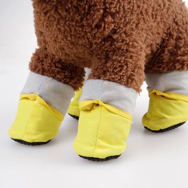 

dog apparel shoes teddy bomei vip bixiong soft bottom rainshoes boots foot sheath waterproof pet autumn and winter style