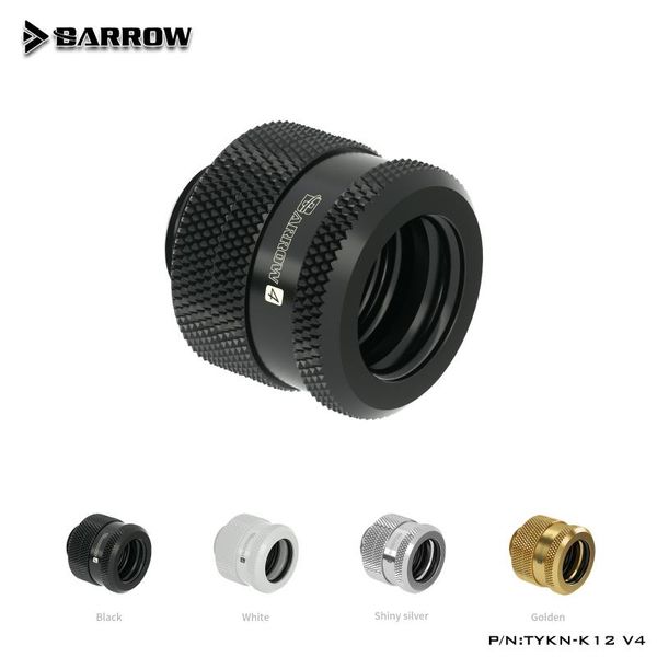 

fans & coolings hard tube fitting barrow g1/4" water cooling adapter suitable for od12mm / od14mm od16mm rigid pipe, 8pcs, tykn-k