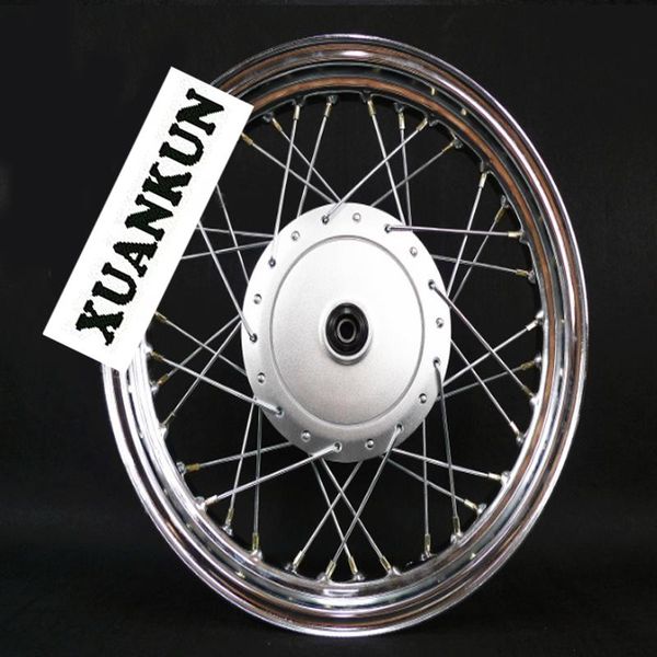 

motorcycle wheels & tires xuankun accessories cg125 widened hub 215-17 brake front wheel