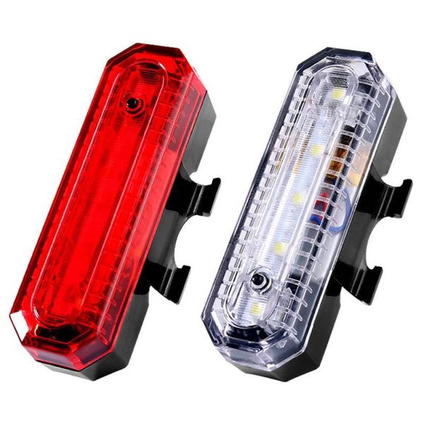 

bicycle light outdoor usb rechargeable mountain bike taillight night riding safety warning lights bicycle led cycling