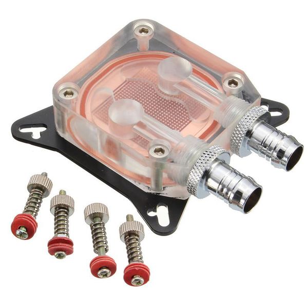 

gpu water block cooling double channel of copper column video image card water cooler radiator 0.4mm for amd w40