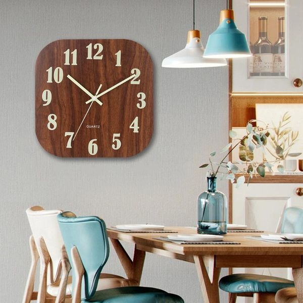 

wall clocks led clock simple design bedroom digital watch sticker fashion and vintage home decoration large diy
