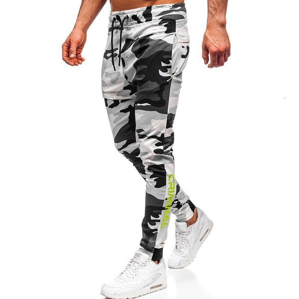 

2021 men pocket casual quick- breathing slim corset pant man multi-pocket hip hop harem potlood broek, Black