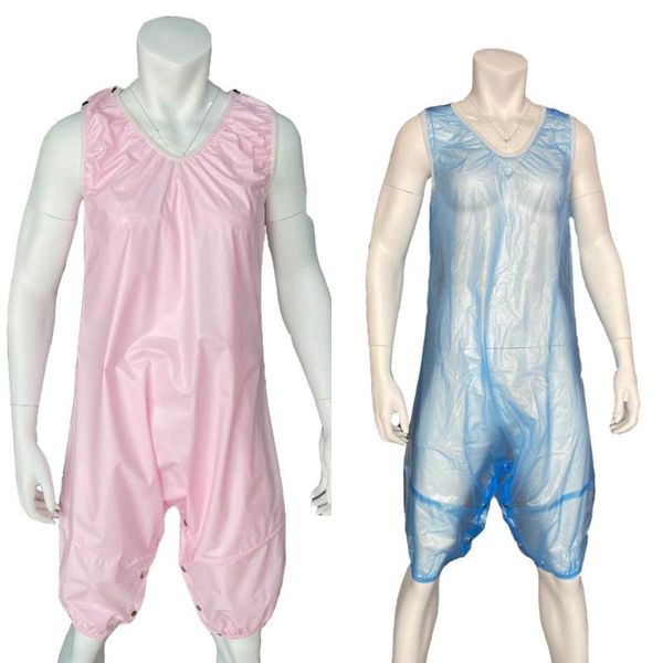 

cloth diapers haian pvc abdl snap through crotch romper
