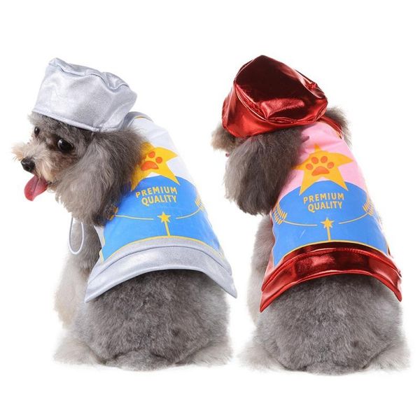 

cat costumes festival party dog costume holiday pet clothes with hat puppy funny outfits cosplay clothing